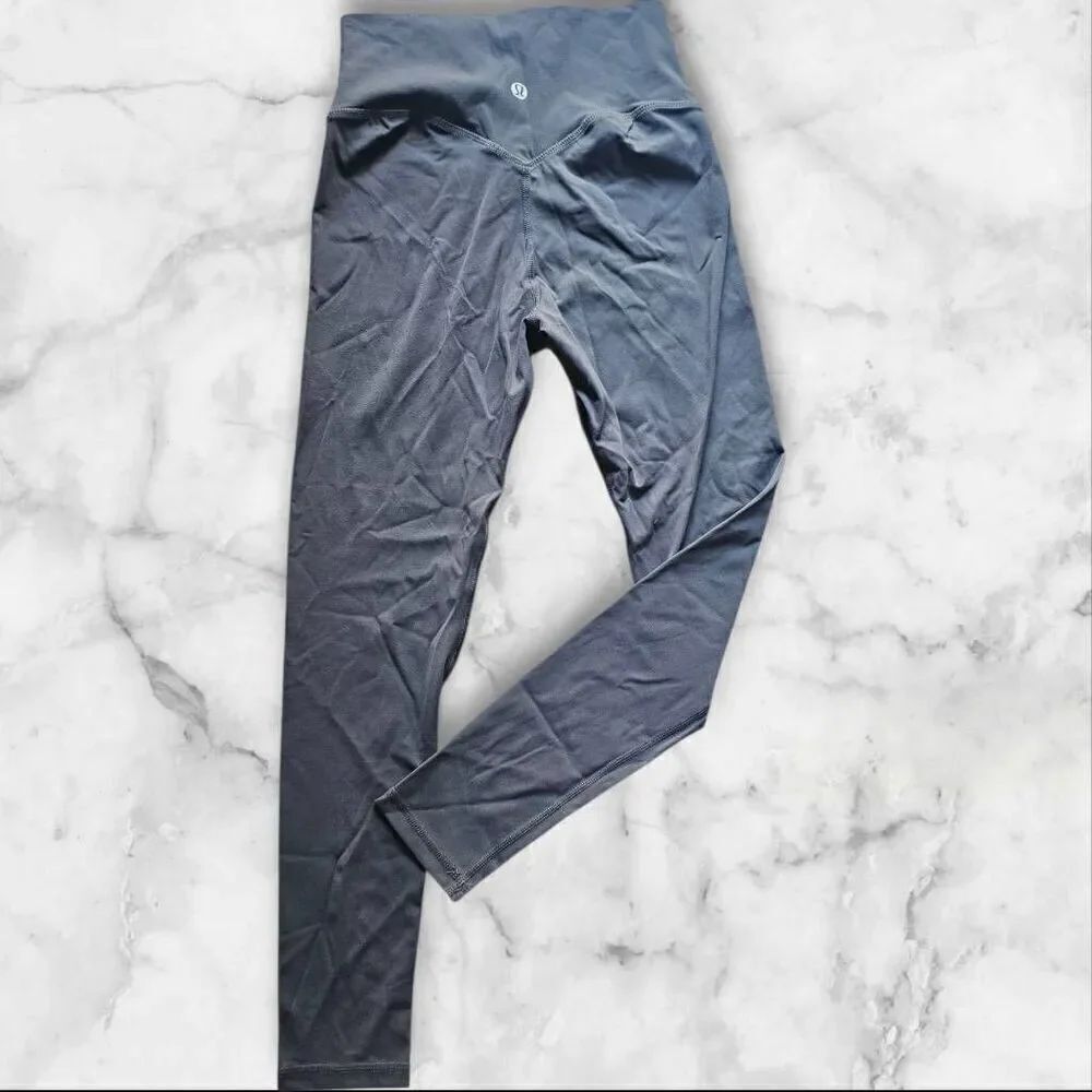 Lululemon Size 4 Charcoal Gray Aligns